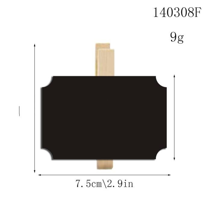 Grocery Wooden Writing Message Meter - Image 4