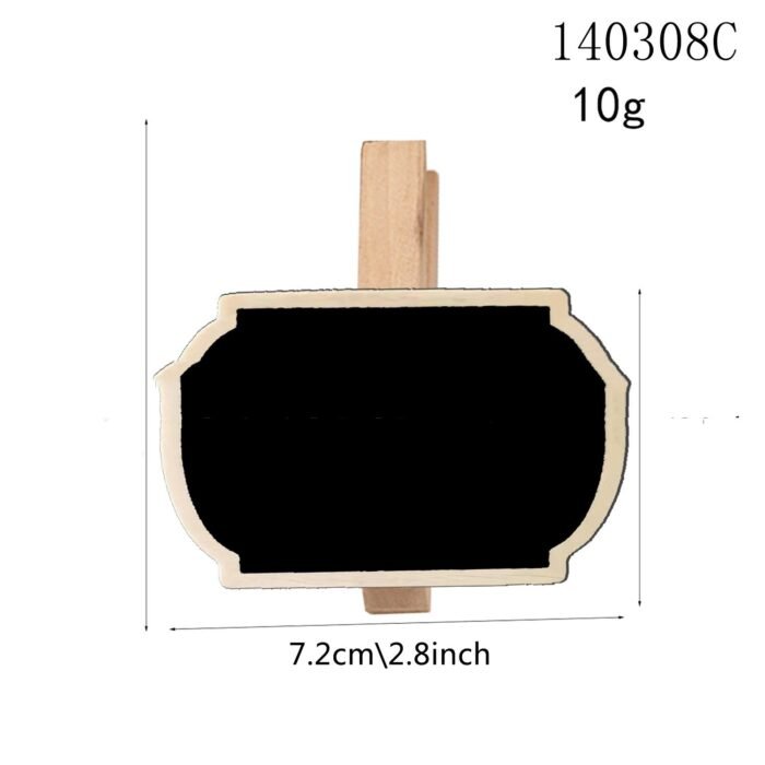 Grocery Wooden Writing Message Meter - Image 5