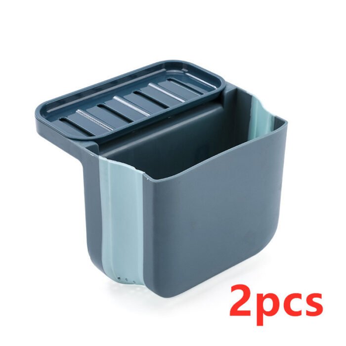 Foldable Drain Filter Shelf Kitchen Drain Basket - Image 10