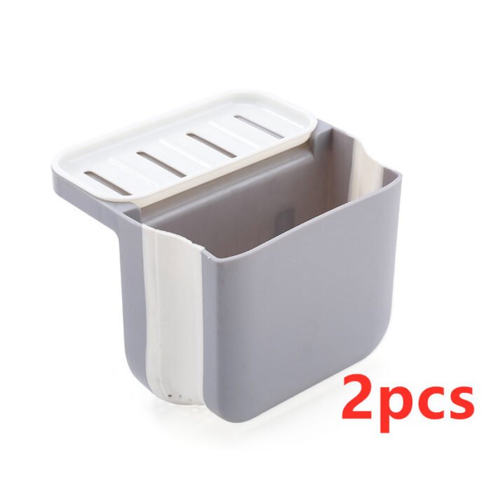 Foldable Drain Filter Shelf Kitchen Drain Basket - Image 8