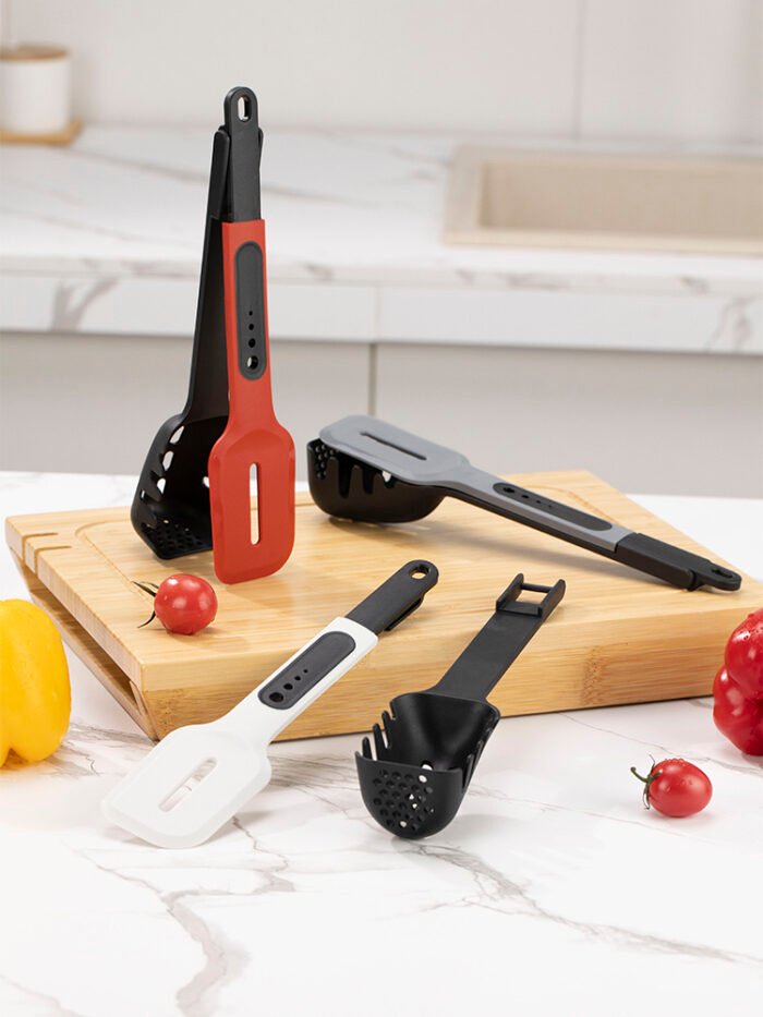 Stainless Steel Silicone Food Shovel Clip Food - Image 5