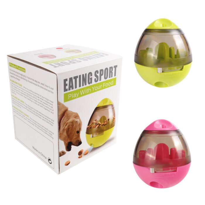 Pet Food Feeder Dispenser Funny Toy - Image 4