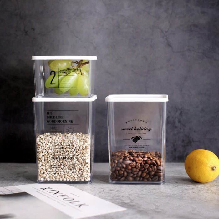 Grocery  Tank Kitchen Creative Tea Storage Box - Image 2
