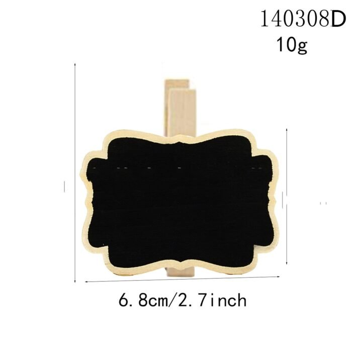 Grocery Wooden Writing Message Meter - Image 6